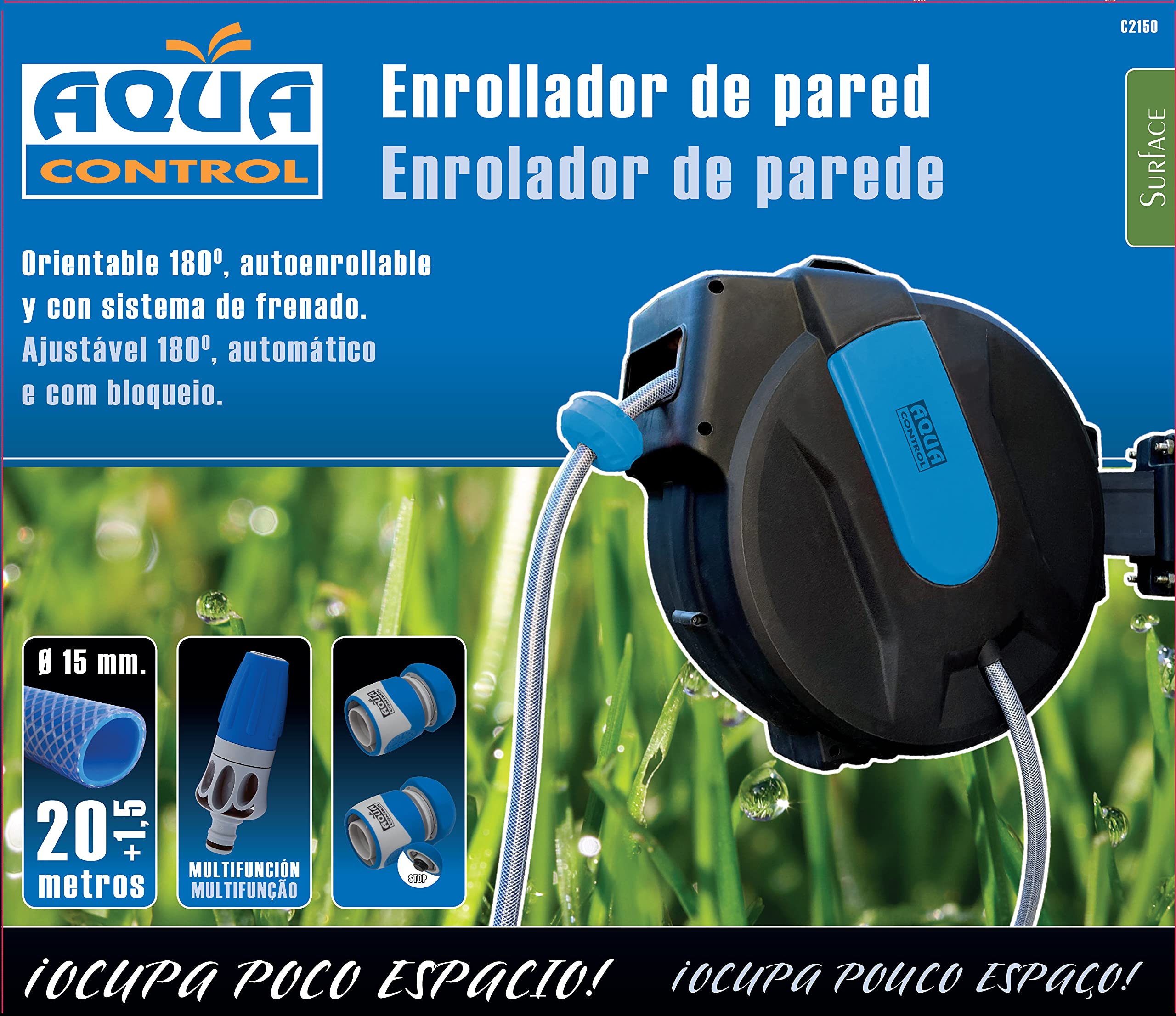 aqua-control-enrollador-autom-tico-pared-20-m-lanza-bimateria image 2