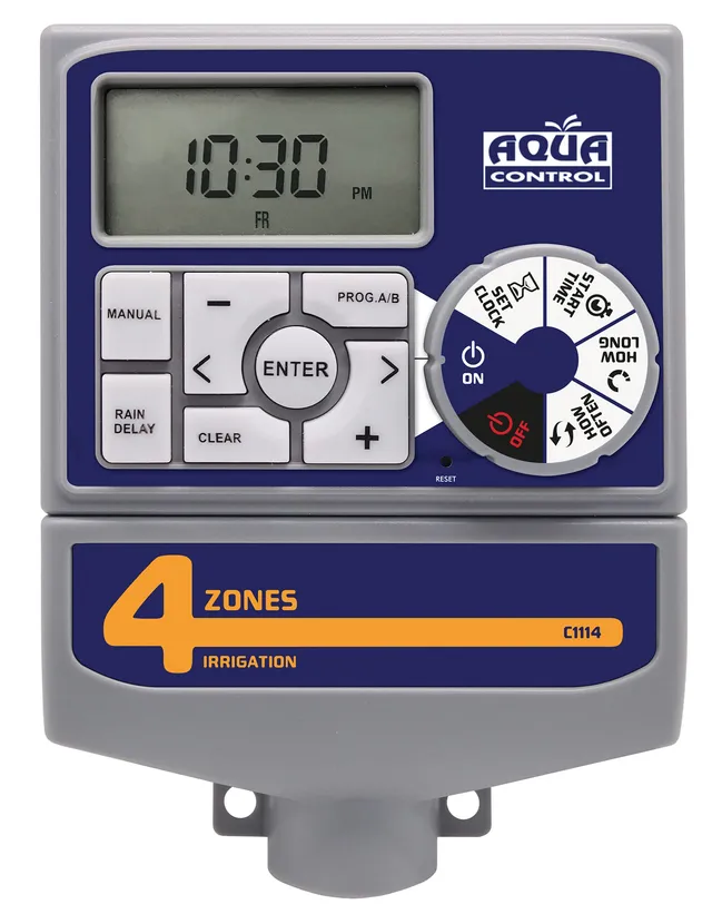 aqua-control-c1114-programador-de-riego-autom-tico-220v-para-4-zonas-con-lcd image 1