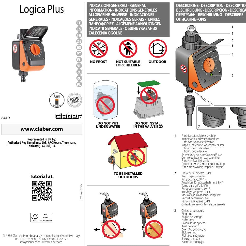 claber-aquauno-logica-plus-programador-de-riego image 5