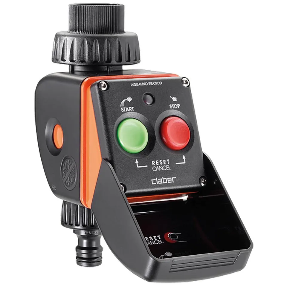 claber-aquauno-pratico-programador-de-riego-2-botones image 1