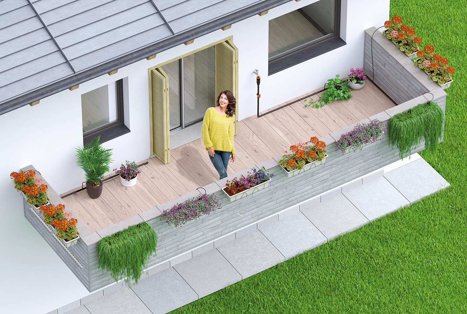 claber-kit-terraza-sistema-de-riego-por-goteo-para-hasta-50-plantas image 7