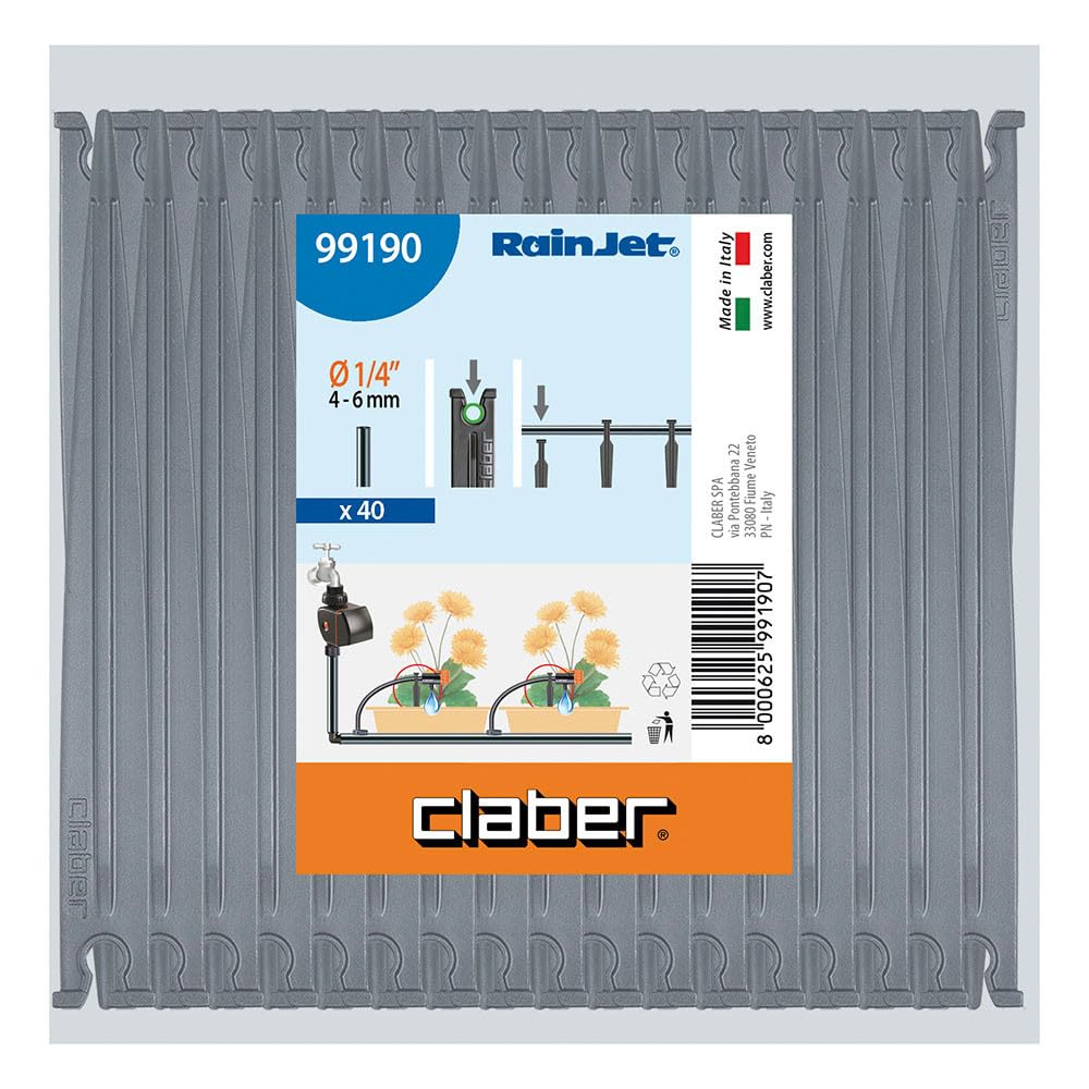 claber-piquete-tubo-1-4-soporte-manguera-goteo-40-uds image 2