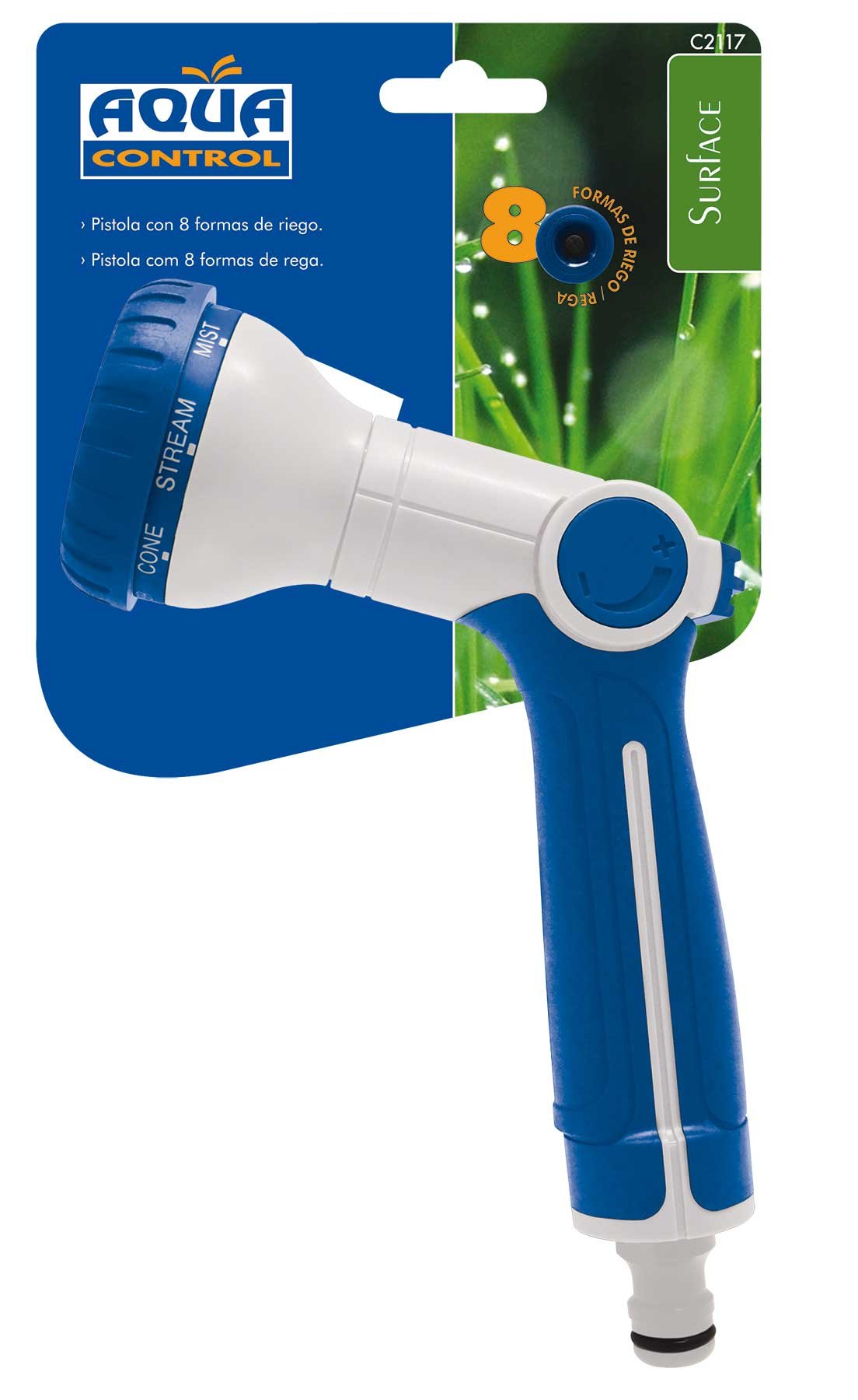 aqua-control-c2117-pistola-de-riego-bimateria-8-formas-multicolor image 2