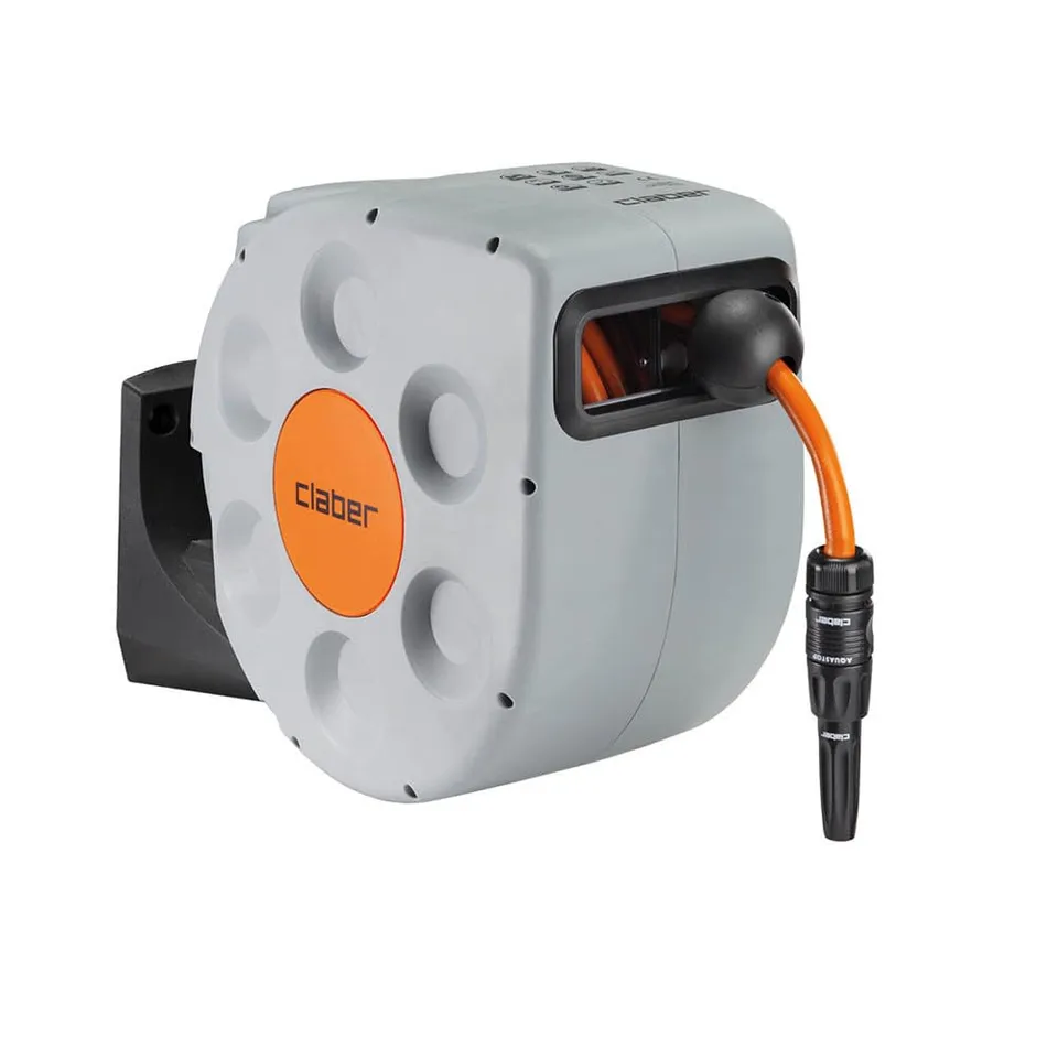 claber-rotoroll-evolution-10-m-portamanguera-mural-autom-tico-slow-rewind image 1