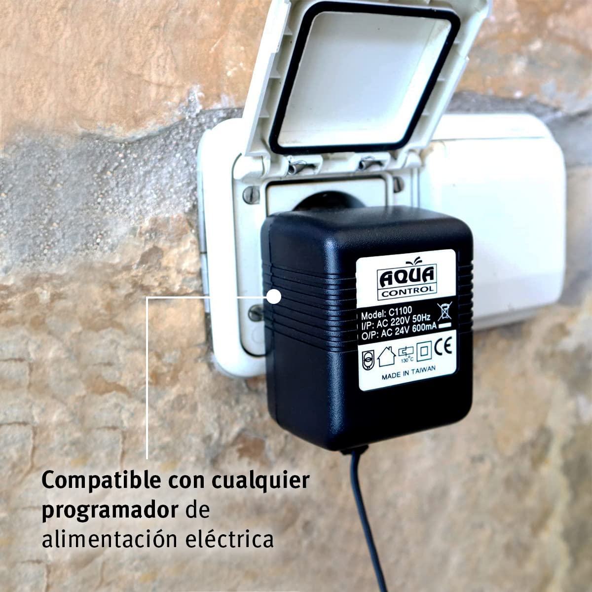 aqua-control-c1100-transformador-220v-a-24v-para-programadores-de-riego-con-cabl image 7