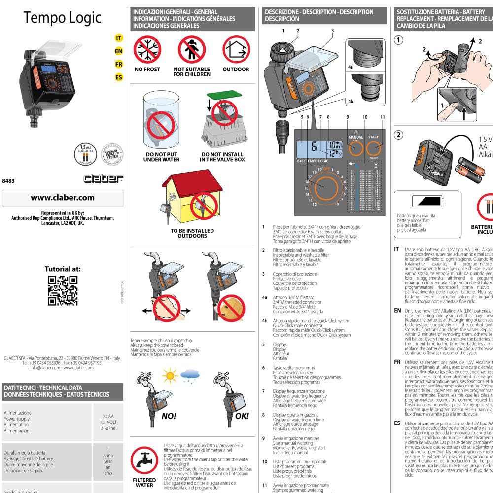 claber-tempo-logic-programador-de-riego-autom-tico image 5