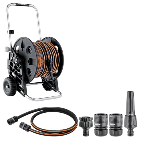 claber-kit-pronto-30-carro-portamanguera-aluminio-con-manguera-30-m-y-lanza image 6