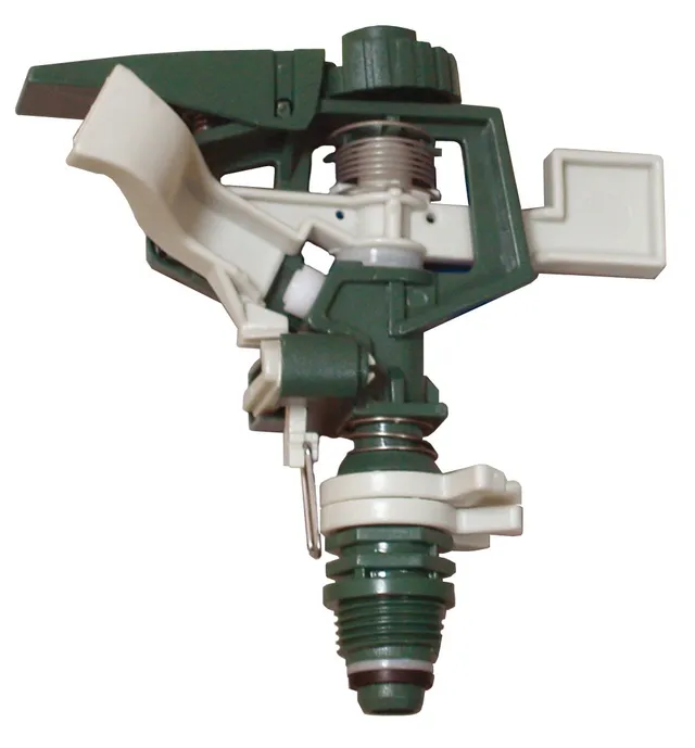 aqua-control-c2085-aspersor-sectorial-regulable-0-360-verde-blanco-15x6x20-cm image 1