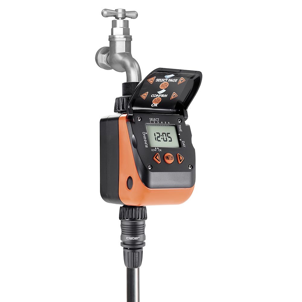 claber-aquauno-video-6-plus-8413-programador-de-riego-autom-tico-de-1-v-a-para-g image 2