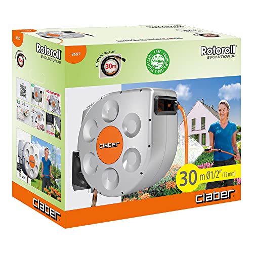 claber-rotoroll-evolution-30-m-enrollador-autom-tico-mural-con-slow-rewind image 8