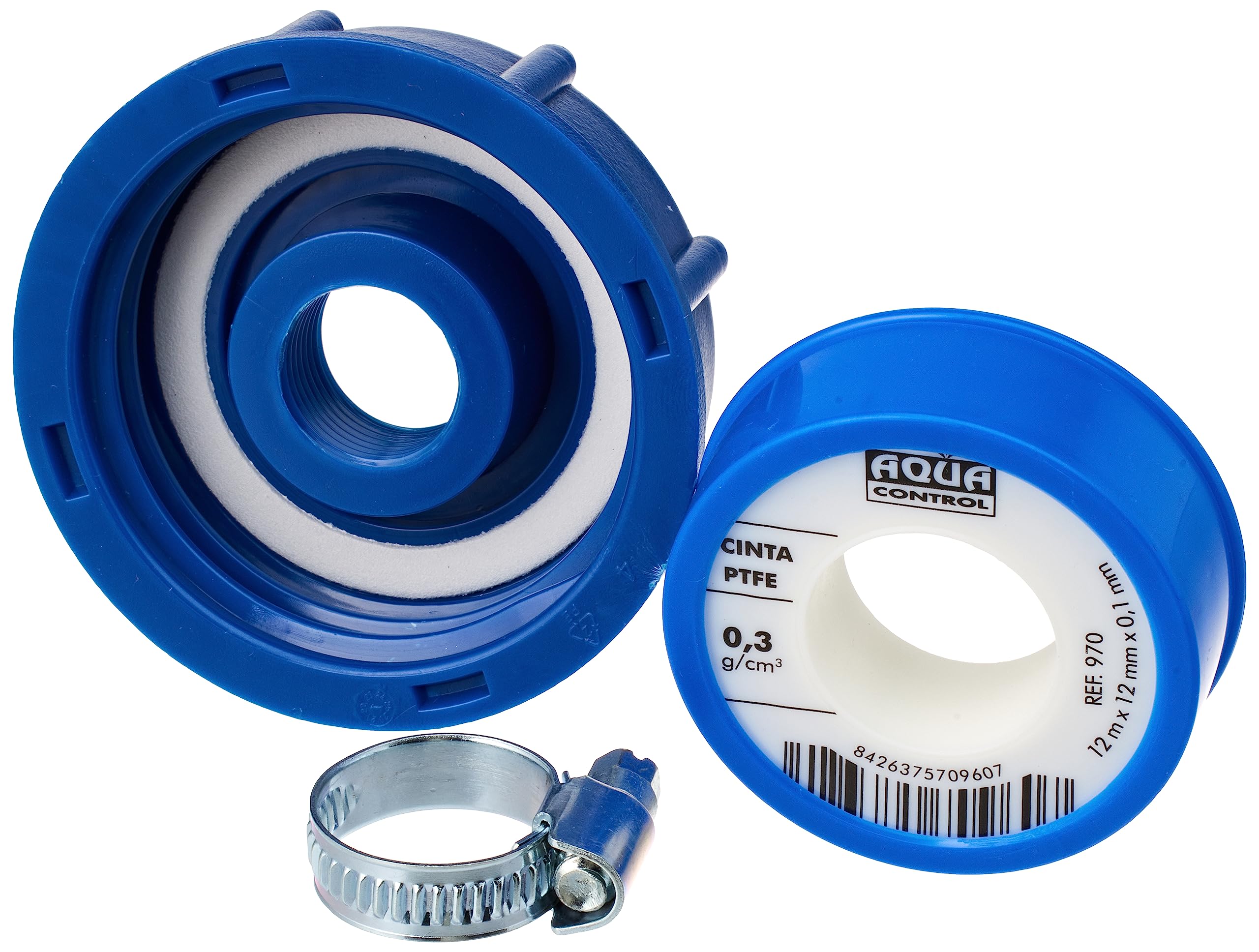aqua-control-grifo-metal-1-2-para-bid-n-ibc-60-mm-con-abrazadera image 2