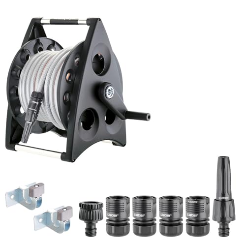 claber-kiros-kit-enrollador-aluminio-con-manguera-20-m-1-2-y-lanza image 6