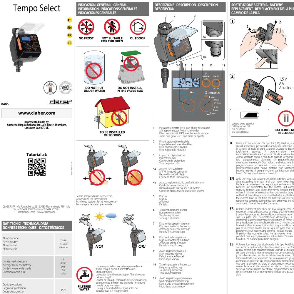 claber-tempo-select-programador-de-riego-autom-tico-a-pilas image 5