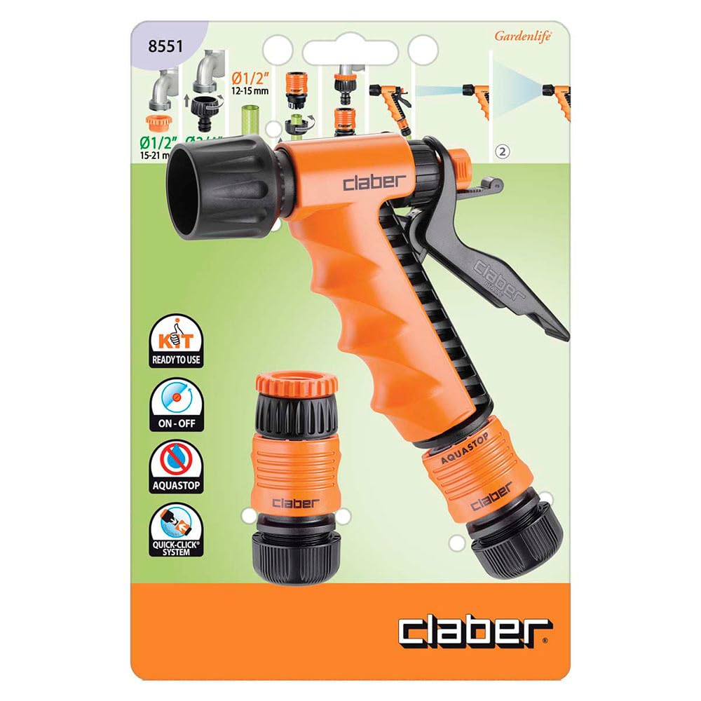 claber-starter-kit-1-2-pistola-rociadora-y-conectores-12-5-mm image 2