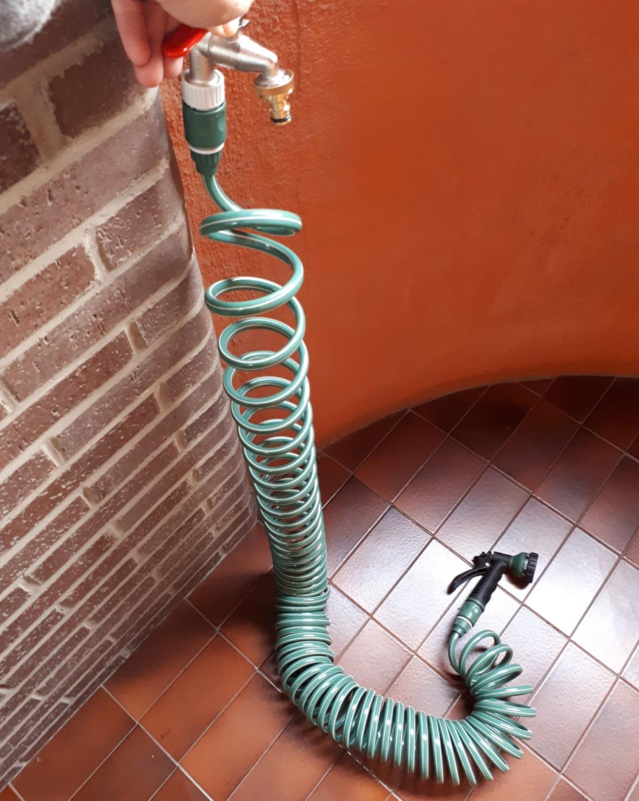 Manguera que no se enreda