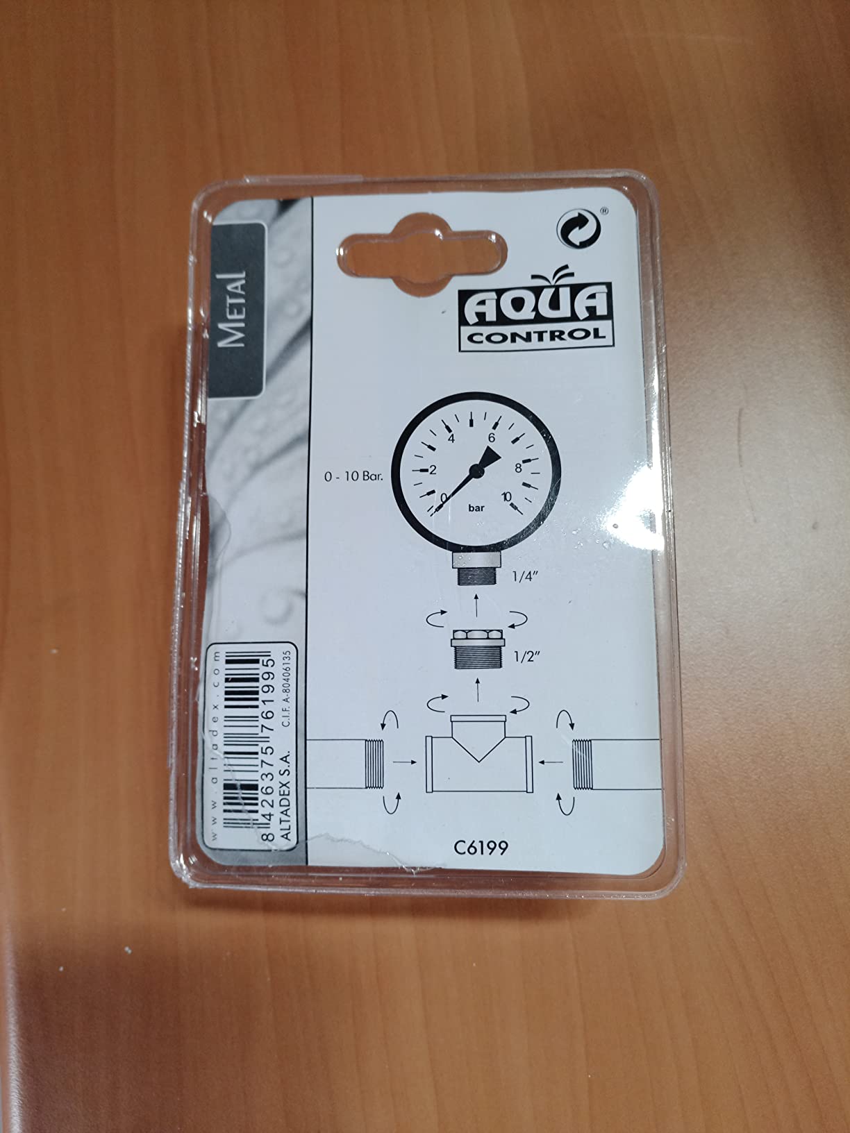 Excelente manómetro