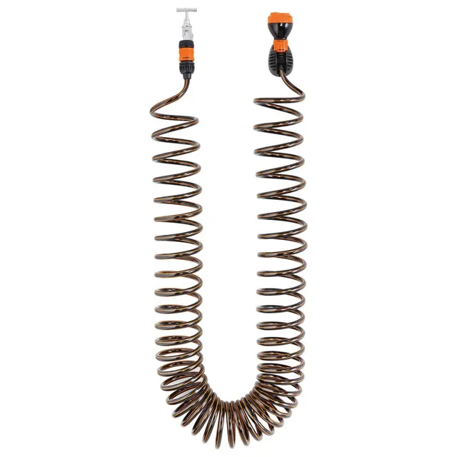 claber-spiral-kit-plus-manguera-espiral-15-m-rociador-4-chorros image 1