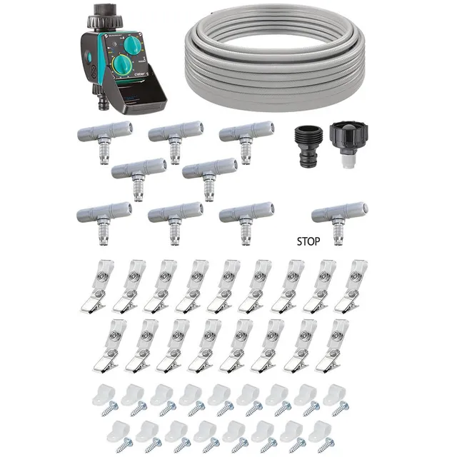 claber-happy-fresh-evolution-12-m-con-aquauno-mist-kit-de-micronebulizaci-n image 1