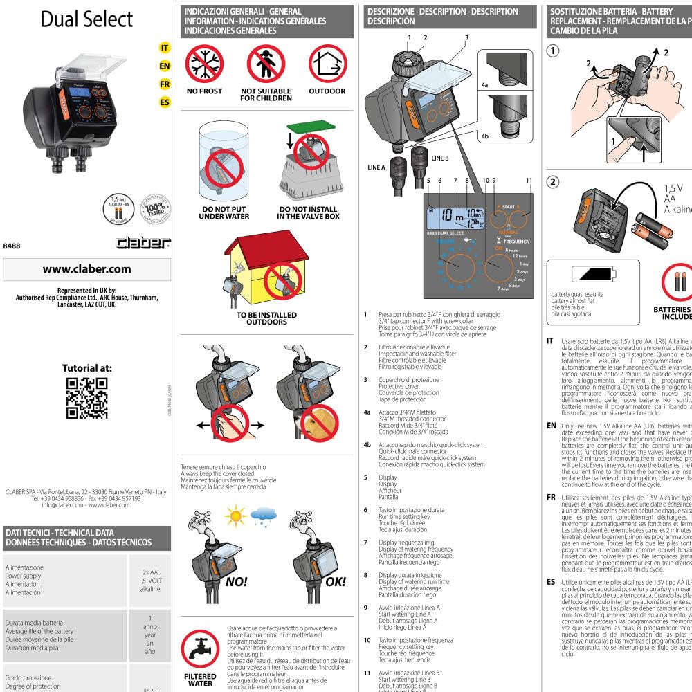 claber-dual-select-programador-autom-tico-de-riego-de-2-botones image 5