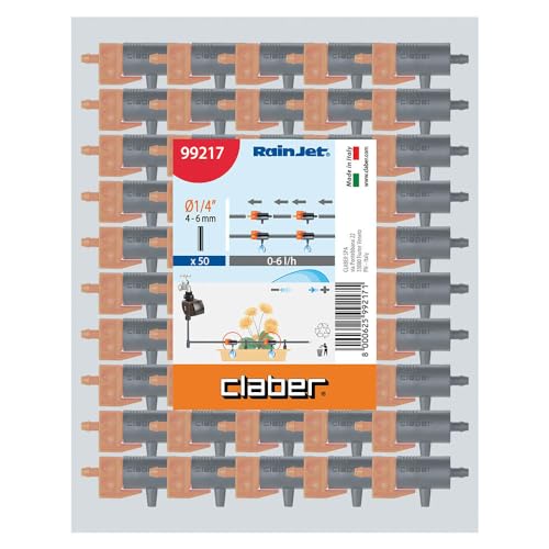 claber-gotero-en-l-nea-regulable-0-6-l-h-pack-50-uds image 5