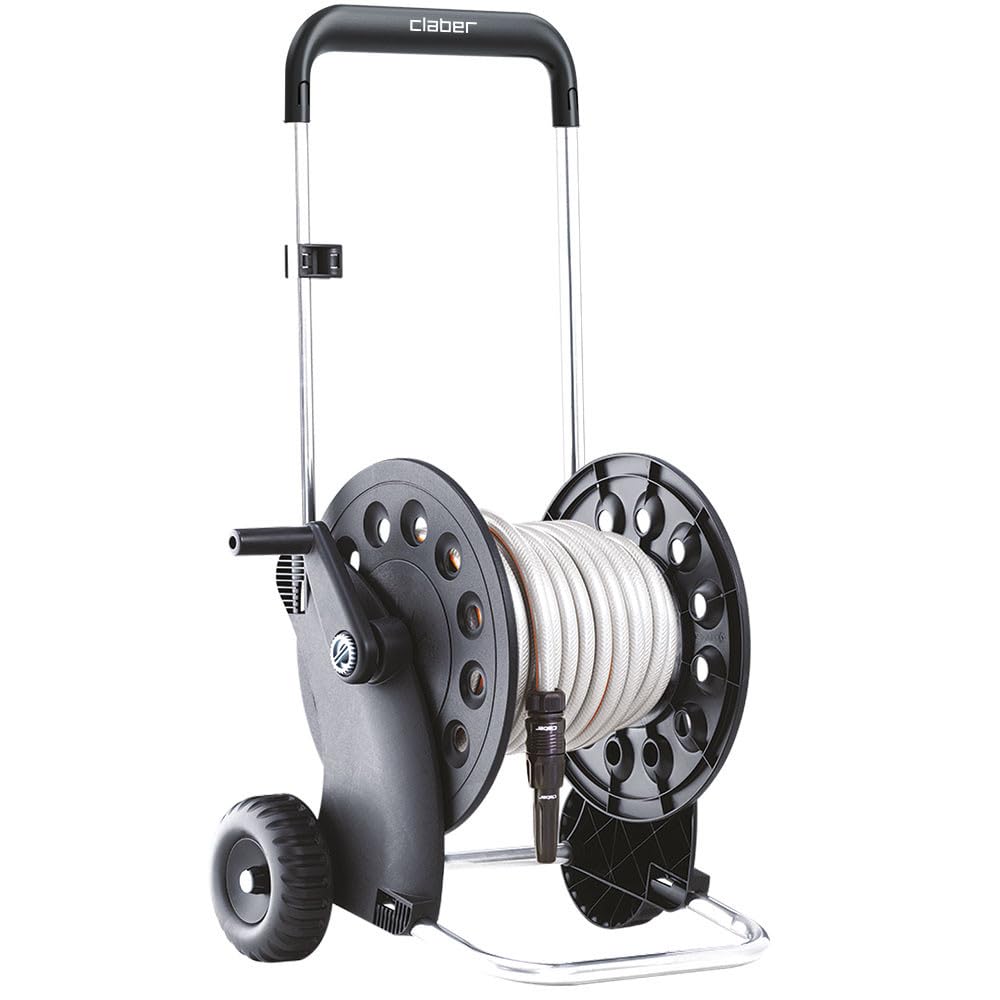 claber-ecosei-kit-carro-portamanguera-manual-con-20-m-y-lanza image 1