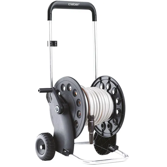 claber-ecosei-kit-carro-portamanguera-manual-con-20-m-y-lanza image 1