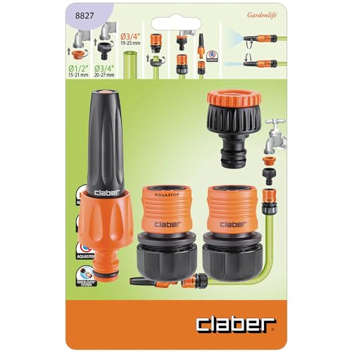claber-juego-de-iniciaci-n-3-4-para-manguera-19-mm-con-boquilla-y-conectores image 6