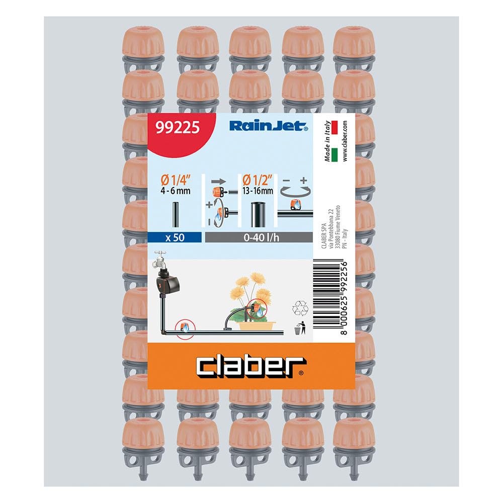 claber-gotero-regulable-0-40-l-h-en-l-nea-50-uds image 2